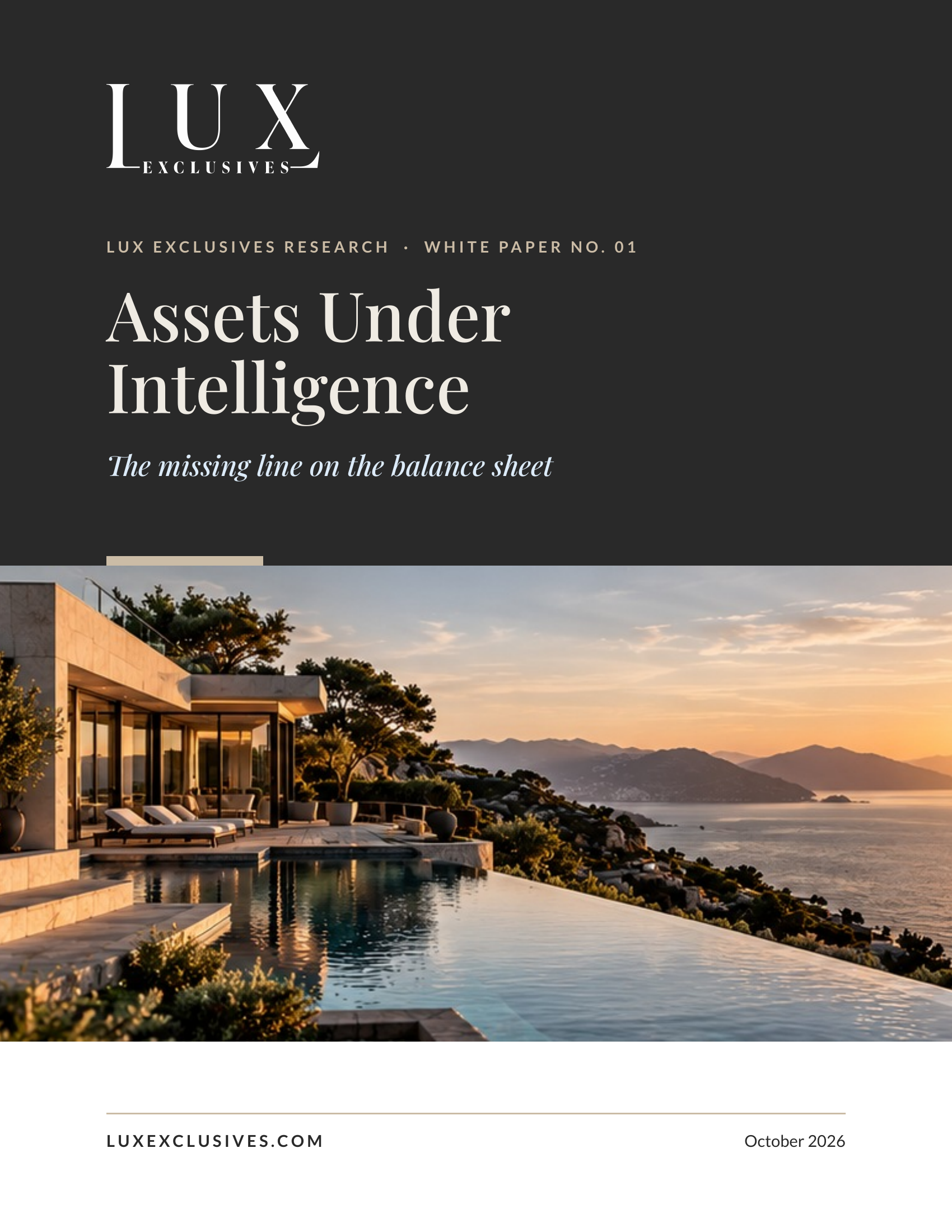 Assets Under Intelligence: The Missing Line on the Balance Sheet